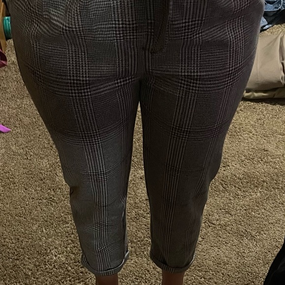 Love Tree Gingham style pants - Picture 4 of 5